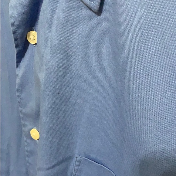 Covington Blue Dress Shirt- wrinkle/stain resist. - Picture 4 of 5